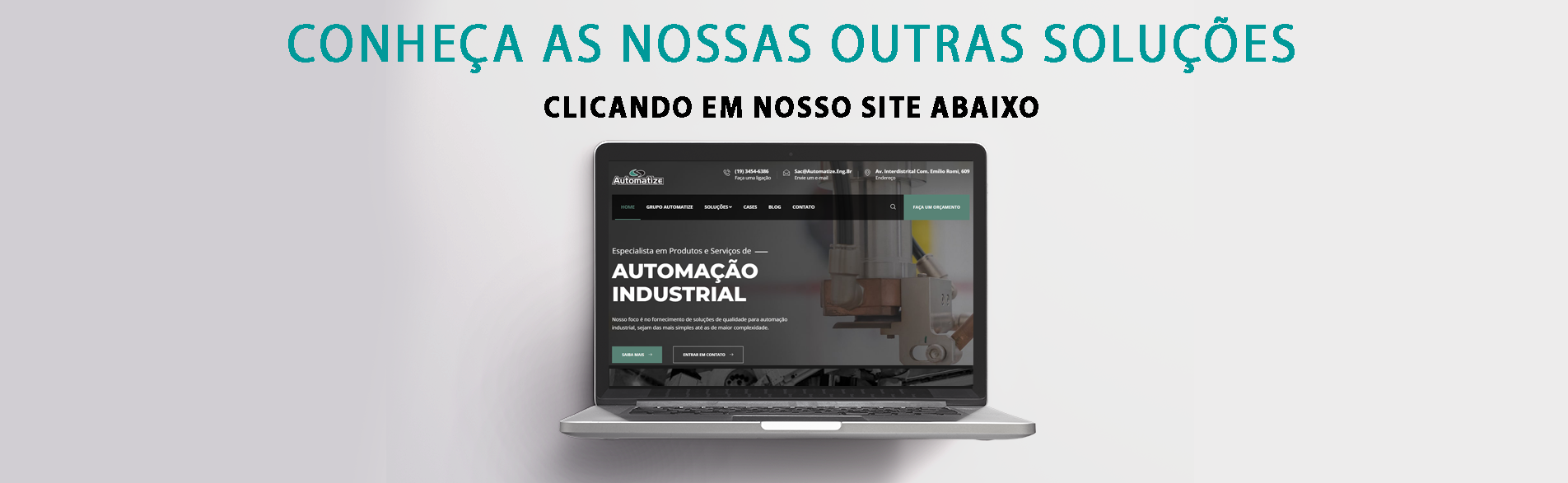 Banner de soluções automatze